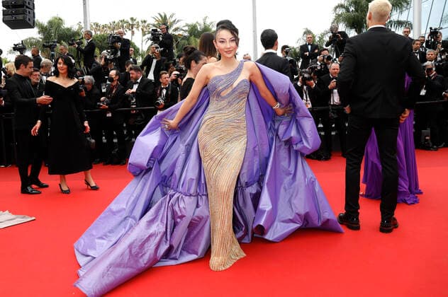 Jessica Wang at the premiere of the feature film Forever Young Les Amandiers at the Festival de Cannes 2022 75 Cannes International Film Festival at the Palais des Festivals Cannes, 22 05 2022. Foto:xD.xBedrosianx xFuturexImage