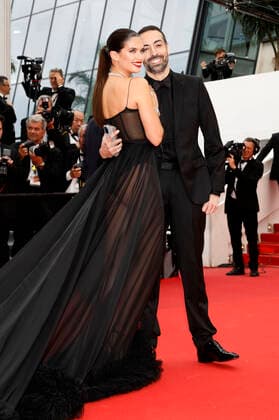 Sara Sampaio and Mohammed Al Turki at the premiere of the feature film Forever Young Les Amandiers at the Festival de Cannes 2022 75 Cannes International Film Festival at the Palais des Festivals Cannes, 22 05 2022. Foto:xD.xBedrosianx xFuturexImage