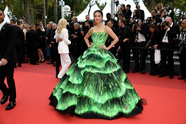 75th Cannes Film Festival 2022, Red Carpet Film Forever Young. Pictured Raline Shah  Copyright: xSimonexComix xipa-agency.netx xVeneziax2020x