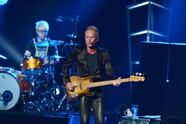 HOLLYWOOD, FLORIDA - MAY 22: Sting performs live on stage at Hard Rock Event Center at the Seminole Hard Rock Hotel & Casino on May 22, 2022 in Hollywood, Florida. Copyright: xmpi10 MediaPunchx
