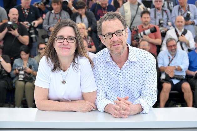 75eme Festival International du Film de Cannes. Photocall dufilm Jerry Lee Lewis: trouble in mind . 280620 2022-05-23 Cannes France Coen, Ethan; Cooke, Tricia  Copyright: xL.Urmanx xStarfacex STAR_280620_003