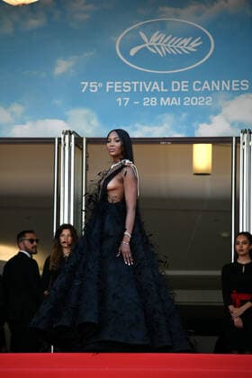 75th Cannes Film Festival 2022, Red Carpet Film Decision To Leave - Heojil Kyolshim. Pictured Naomi Campbell  Copyright: xSimonexComix xipa-agency.netx xVeneziax2020x