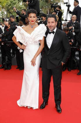 Rym Saidi with husband Wissam Breidy at the premiere of the feature film Decision to Leave Heojil kyolshim at the Festival de Cannes 2022 75 Cannes International Film Festival at the Palais des Festivals Cannes, 23 05 2022. Foto:xS.xGabschx xFuturexImage