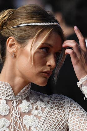 75th Cannes Film Festival 2022, red carpet Crimes Of The Future Pictured: Chloe Lecareux  Copyright: xManuelexMangiarottix xipa-agencyx xVeneziax2020x