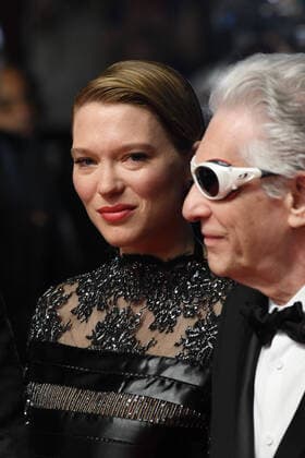 75th Cannes Film Festival 2022, red carpet Crimes Of The Future Pictured: LÃ a Seydoux  Copyright: xManuelexMangiarottix xipa-agencyx xVeneziax2020x
