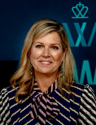 Königin Maxima der Niederlande bei König Willem I Preisverleihung in Amsterdam 23-05-2022 Groningen Queen Maxima at the announcement of the prize winners of the King Willem I prizes 2022 in the Forum in Groningen. Â  Copyright: xPPEx