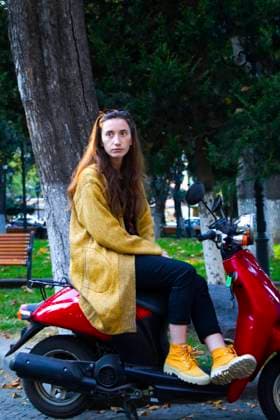 Woman on the scooter in the park, beautiful and casual, model released, , 34448782.jpg, woman, scooter, young, beautiful, beauty, stylish, motorbike, retro, casual, vintage, sexy, posing, person, transport, motorcycle, attractive, safety, vehicle, style, lady, shoes, red, travel, girl, bike, fashion, adult, background, outdoor, lifestyle, people, female, street, road, city, drive, nature, freedom, trip, tourist, smile, happy, caucasian, fun, urban, woman on the scooter, red scooter, autumn, park, tree