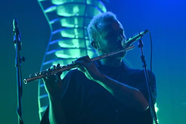 Simone Alessandrini during the Concert of Mannarino Live 2022 at Atlantico on 23th May, 2022 in Rome, Italy.  Copyright: xDomenicoxCippitellix xipa-agencyx 1012234101st