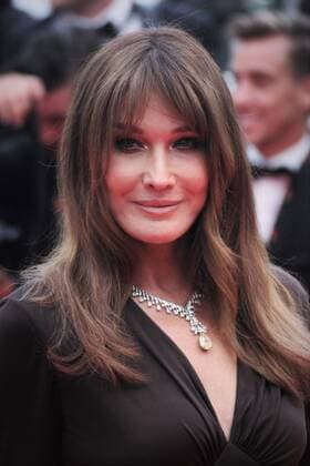 Cannes Film Festival 2022 Red Carpet of the movie Les Amandiers at the 75th Cannes Film Festival, France Carla Bruni attending the redcarpet at the Palais de Festival