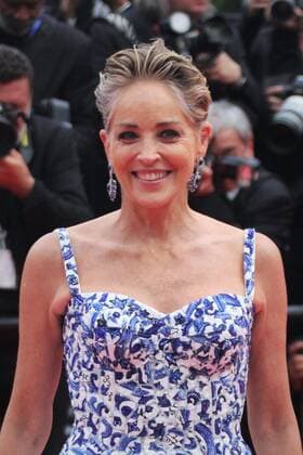 Sharon Stone at the Red Carpet of Les Amandiers, on the occasion of the Festival de Cannes 2022 international film festival, Palais de Festival