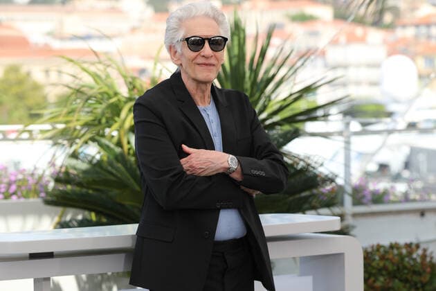 May 24, 2022, Cannes, Cote d Azur, France: DAVID CRONENBERG attends the CRIMES OF THE FUTURE photocall during 75th annual Cannes Film Festival Cannes France - ZUMAc179 20220524_zep_c179_156 Copyright: xMickaelxChavetx