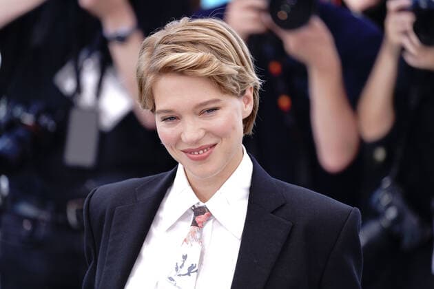 Lea Seydoux CELEBRITES : 75Ã me Festival de Cannes - Photocall du film Â« Crimes of the Future Â» - 24 05 2022 NorbertScanella Panoramic 
