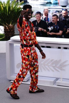 Internationale Filmfestspiele von Cannes, Crimes Of The Future Photocall Welket Bungue CELEBRITES : 75Ã me Festival de Cannes - Photocall du film Â« Crimes of the Future Â» - 24 05 2022 NorbertScanella Panoramic 
