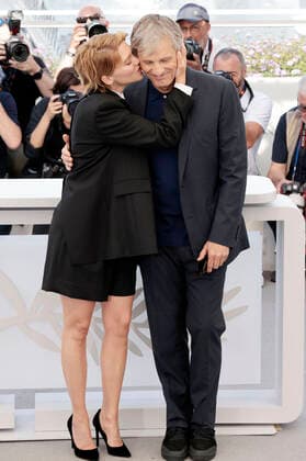 Lea Seydoux and Viggo Mortensen at the photocall for the feature film Crimes of the Future at the Festival de Cannes 2022 75 Cannes International Film Festival at the Palais des Festivals Cannes, 24 05 2022. Foto:xS.xGabschx xFuturexImage