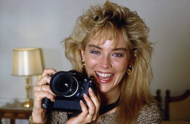 Sharon Stone, 1985 The American actress Sharon Stone. Portrait taken at the Deauville American Film Festival in September 1985. Photo Jacques Loew Copyright: xJacquesxLoew Photo12x LWE19A00_299