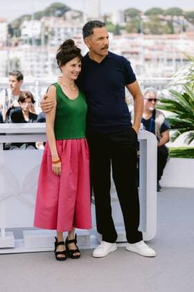 75eme Festival International du Film de Cannes. Photocall du film L innocent 280711 0000-00-00 Paris France Zem, Roschdy; Grinberg Anouk  Copyright: xTerencexBaelenx STAR_280711_006