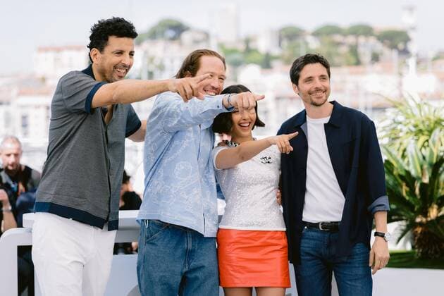 75eme Festival International du Film de Cannes. Photocall du film Nos frangins . 75eme Festival International du Film de Cannes. 280699 0000-00-00 Paris France Kateb, Reda; Personnaz, Raphael  Copyright: xTerencexBaelenx STAR_280699_004