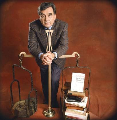 Bernard Pivot, 1990 Bernard Pivot, French journalist, author and TV presenter. November 1990 Photo Jacques Loew Copyright: xJacquesxLoew Photo12x LWE21A00_494