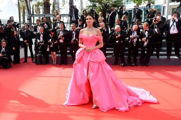Cannes 2022 - 75Â° Festival Internazionale del cinema, Ottava Serata - Red Carpet del Film L™Innocent (The Innocent). Nella foto Paola Turani  Copyright: xAlbertoxTerenghix xipa-agency.nex xVenezia2020x