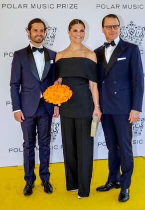 24-05-2022 Sweden Princess Victoria and Prince Daniel and Prince Carl Philip arriving for the Polar Music Prize ceremony at the Grand hotel in Stockholm. Â  Copyright: xPPEx