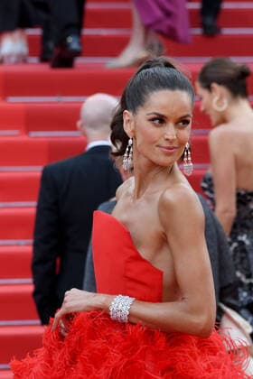 Cannes 2022 - 75Â° Festival Internazionale del cinema, Ottava Serata - Red Carpet del Film L™Innocent (The Innocent). Nella foto Izabel Goulart  Copyright: xAlbertoxTerenghix xipa-agency.nex xVenezia2020x