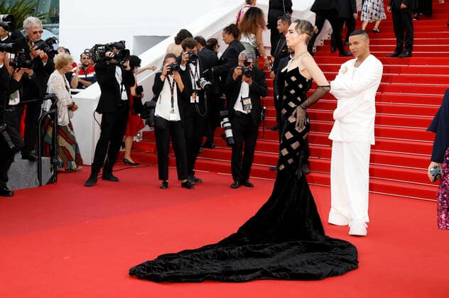 Cara Delevingne and Olivier Rousteing at the premiere of the feature film The Innocent L Innocent at the Festival de Cannes 2022 75 Cannes International Film Festival at the Palais des Festivals Cannes, 24 05 2022. Foto:xD.xBedrosianx xFuturexImage
