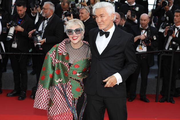 May 25, 2022, Cannes, Cote d Azur, France: Australian director BAZ LUHRMANN and wife CATHERINE MARTIN attend the 75th Anniversary Ceremony during 75th annual Cannes Film Festival Cannes France - ZUMAc179 20220525_zep_c179_007 Copyright: xMickaelxChavetx