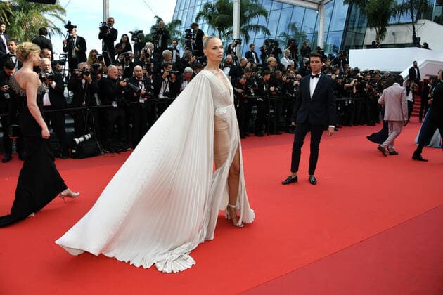 75th Cannes Film Festival 2022, Red Carpet 75th Anniversary Celebration Screening Of The Innocent. Pictured Natasha Poly  Copyright: xSimonexComix xipa-agency.netx xVeneziax2020x