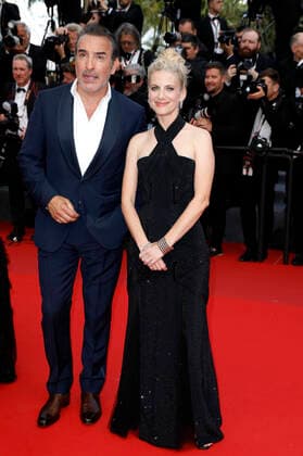 Jean Dujardin and Melanie Laurent at the premiere of the feature film The Innocent L Innocent at the Festival de Cannes 2022 75 Cannes International Film Festival at the Palais des Festivals Cannes, 24 05 2022. Foto:xS.xGabschx xFuturexImage