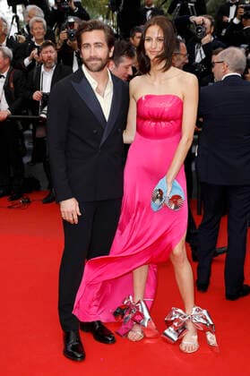 Jake Gyllenhaal with girlfriend Jeanne Cadieu at the premiere of the feature film The Innocent L Innocent at the Festival de Cannes 2022 75 Cannes International Film Festival at the Palais des Festivals Cannes, 24 05 2022. Foto:xS.xGabschx xFuturexImage