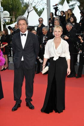 75th Cannes Film Festival 2022, Red Carpet 75th Anniversary Celebration Screening Of The Innocent. Pictured Paolo Sorrentino, Daniela D Antonio  Copyright: xSimonexComix xipa-agency.netx xVeneziax2020x