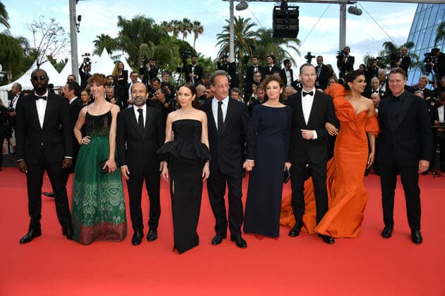 75th Cannes Film Festival 2022, Red Carpet 75th Anniversary Celebration Screening Of The Innocent. Pictured Jury Cannes 2022  Copyright: xSimonexComix xipa-agency.netx xVeneziax2020x