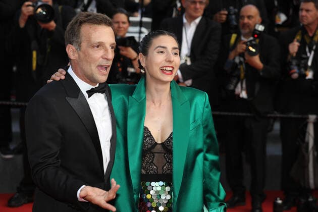 May 25, 2022, Cannes, Cote d Azur, France: MATHIEU KASSOVITZ and his wife AUDE LEGASTELOIS attend the 75th Anniversary Ceremony during 75th annual Cannes Film Festival Cannes France - ZUMAc179 20220525_zep_c179_030 Copyright: xMickaelxChavetx