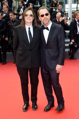 Cannes 2022 - 75Â° Festival Internazionale del cinema, Ottava Serata - Red Carpet del Film L™Innocent (The Innocent). Nella foto Tricia Cooke, Ethan Coen  Copyright: xAlbertoxTerenghix xipa-agency.nex xVenezia2020x
