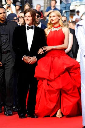 Norman Reedus and Diane Kruger at the premiere of the feature film The Innocent L Innocent at the Festival de Cannes 2022 75 Cannes International Film Festival at the Palais des Festivals Cannes, 24 05 2022. Foto:xD.xBedrosianx xFuturexImage