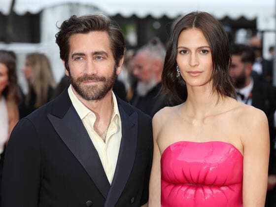 May 25, 2022, Cannes, Cote d Azur, France: Actor JAKE GYLLENHAAL and his model girlfriend JEANNE CADIEU attend the 75th Anniversary Ceremony during 75th annual Cannes Film Festival Cannes France - ZUMAc179 20220525_zep_c179_051 Copyright: xMickaelxChavetx