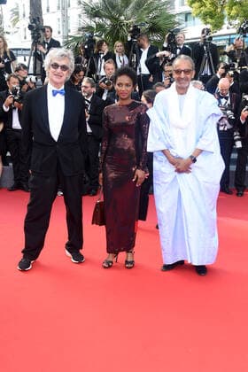 Cannes 2022 - 75Â° Festival Internazionale del cinema, Ottava Serata - Red Carpet del Film L™Innocent (The Innocent). Nella foto Wim Wenders  Copyright: xAlbertoxTerenghix xipa-agency.nex xVenezia2020x