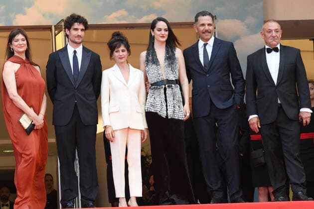 Cannes 2022 - 75th International Film Festival, Eighth Evening - Red Carpet of the film L Innocent (The Innocent). In the photo the cast  Copyright: xManuelexMangiarottix xipa-agencyx xvenezia2020x
