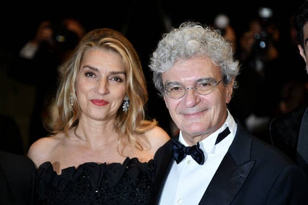 75th Cannes Film Festival 2022, Red Carpet Film Nostalgia. Pictured Ippolita Di Maio, Mario Martone  Copyright: xSimonexComix xipa-agency.netx xVeneziax2020x