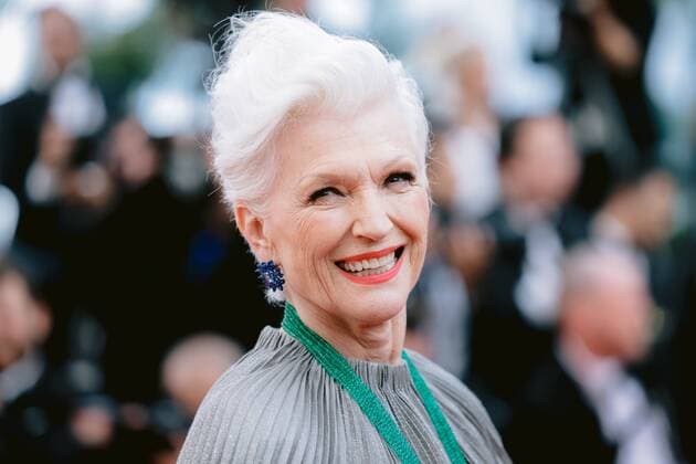 75eme Festival International du Film de Cannes. Montee des marches du film L innocent pour le 75eme anniversaire du festival. 75th Cannes International Film Festival. Rise of the steps of the film L innocent for the 75th anniversary of the festival 280725 0000-00-00 Cannes France Musk, Maye  Copyright: xTerencexBaelenx STAR_280725_036