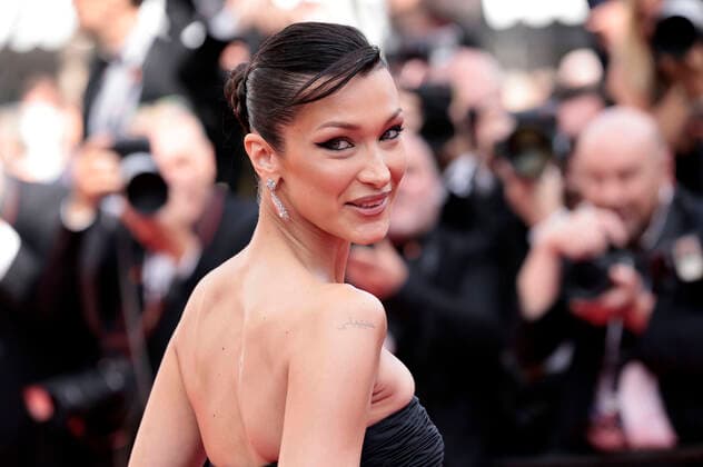 Bella Hadid at the premiere of the feature film The Innocent L Innocent at the Festival de Cannes 2022 75 Cannes International Film Festival at the Palais des Festivals Cannes, 24 05 2022. Foto:xS.xGabschx xFuturexImage
