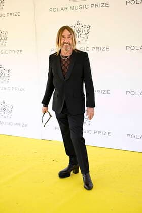 Iggy Pop, this year s Polar Music Prize laureate, arrives to the Polar Music Prize Award Ceremony at Grand Hotel in Stockholm, May 24, 2022 STOCKHOLM SWEDEN x10070x,  Copyright: xJessicaxGow TTx POLAR MUSIC PRIZE 2022