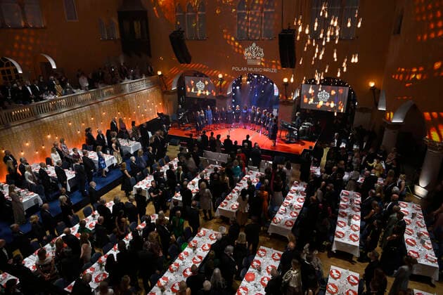An overview of the Polar Music Prize Award Ceremony at Grand Hotel in Stockholm, May 24, 2022 STOCKHOLM SWEDEN x10070x,  Copyright: xJessicaxGow TTx POLAR MUSIC PRIZE 2022