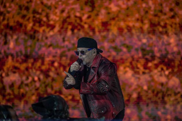 Milan, Italy, May 24, 2022 Vasco Rossi live at Ippodromo SNAI La Maura San Siro Milan during the Vasco Live Tour Credit Tiziano Ballabio during Vasco Live 2022, Italian singer Music Concert in Milan, Italy, May 24 2022  Copyright: xTizianoxBallabiox xipa-agency.nex xx 0