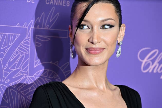 75eme Festival International du Film de Cannes. Montee des marches du film L innocent pour le 75eme anniversaire du Festival. Arrivées Soiree. 75th International Cannes Film Festival. Photocall arrivals. 280755 2022-05-24 Cannes France Hadid, Bella  Copyright: xL.Urmanx xStarfacex STAR_280755_074