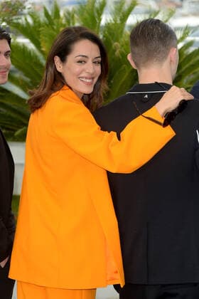 75th Cannes film festival 2022, Photocall film Nostalgia. Pictured: Sofia Essaidi  Copyright: xAlbertoxTerenghi Cannesx2022x xix xVenezia2020x