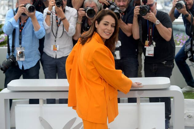 75th Cannes film festival 2022, Photocall film Nostalgia. Pictured: Sofia Essaidi  Copyright: xAlbertoxTerenghi Cannesx2022x xix xVenezia2020x