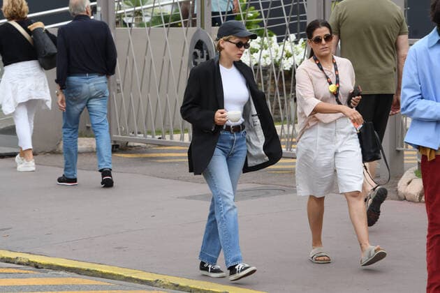 75th Cannes Film Festival 2022, celebrity sighting. Pictured: LÃ a Seydoux  Copyright: xManuelexMangiarottix xipa-agencyx xVeneziax2020x