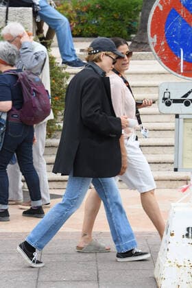 75th Cannes Film Festival 2022, celebrity sighting. Pictured: LÃ a Seydoux  Copyright: xManuelexMangiarottix xipa-agencyx xVeneziax2020x