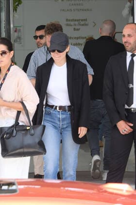 75th Cannes Film Festival 2022, celebrity sighting. Pictured: LÃ a Seydoux  Copyright: xManuelexMangiarottix xipa-agencyx xVeneziax2020x